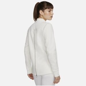 Nike White Back-Zip Women's Sweatshirt
